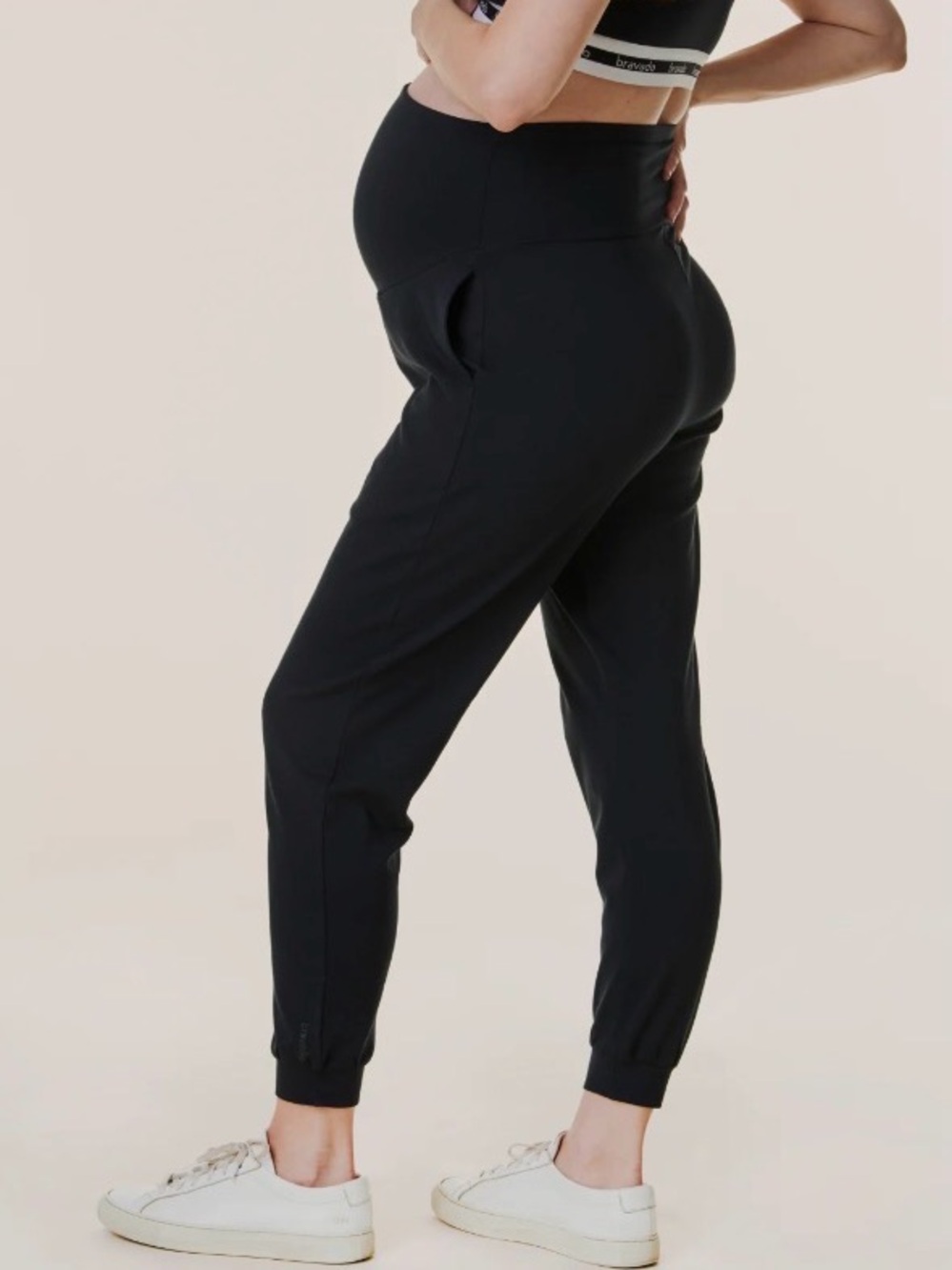 Bravado Black Maternity Joggers